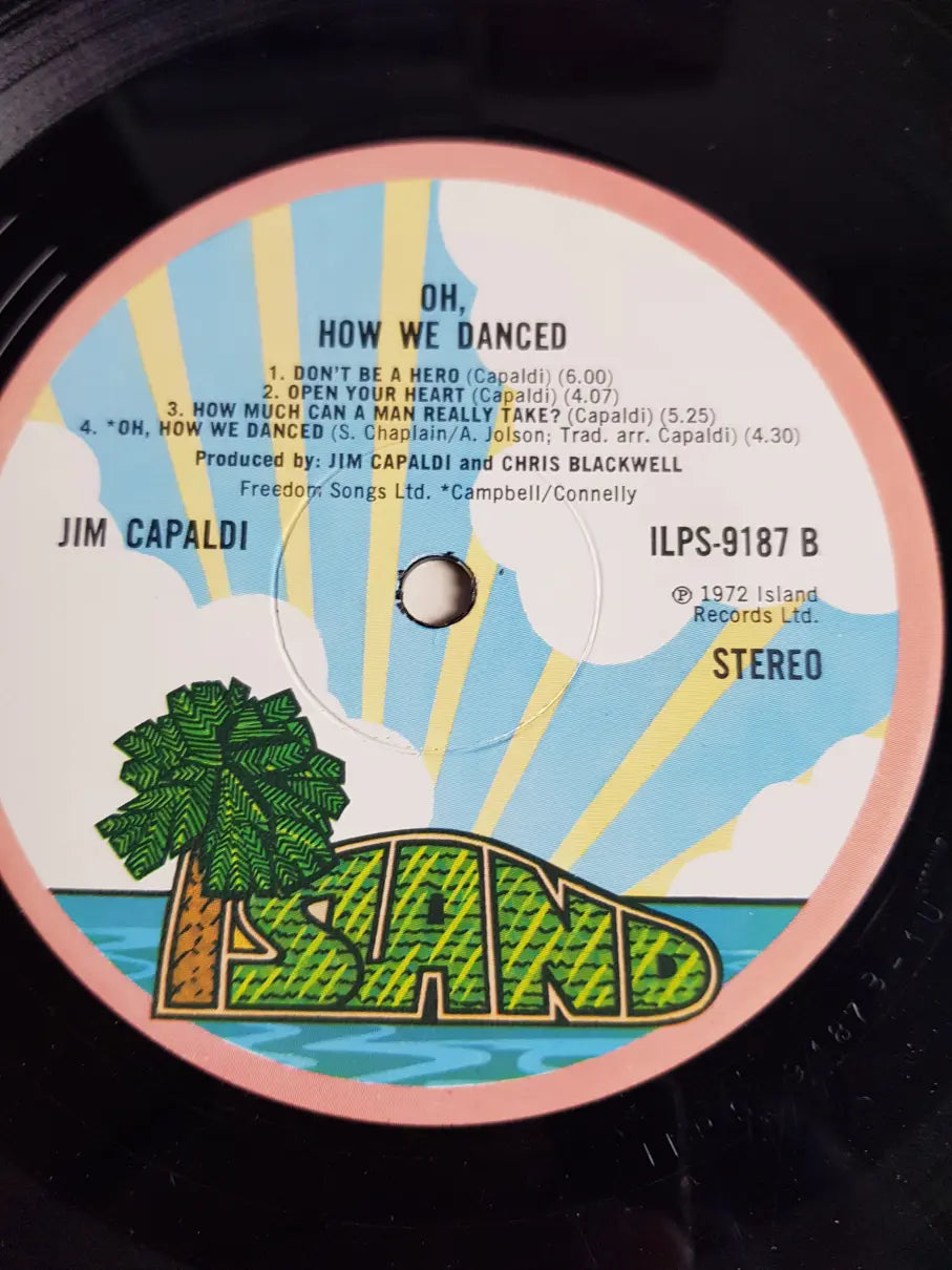Jim Capaldi – Oh How We Danced