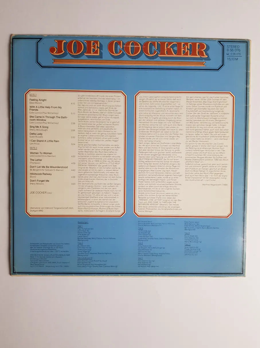 Joe Cocker – Joe Cocker