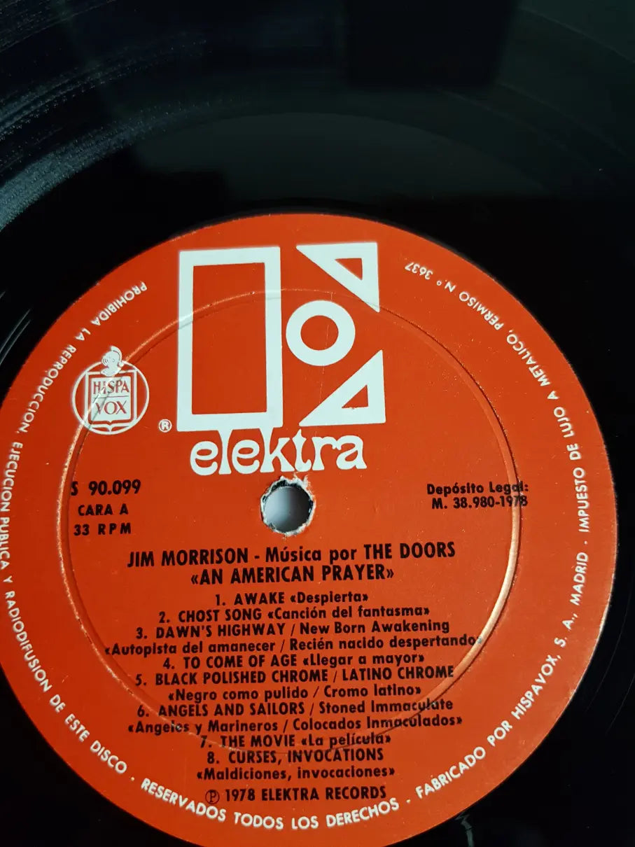 Jim Morrison Music By The Doors – An American Prayer