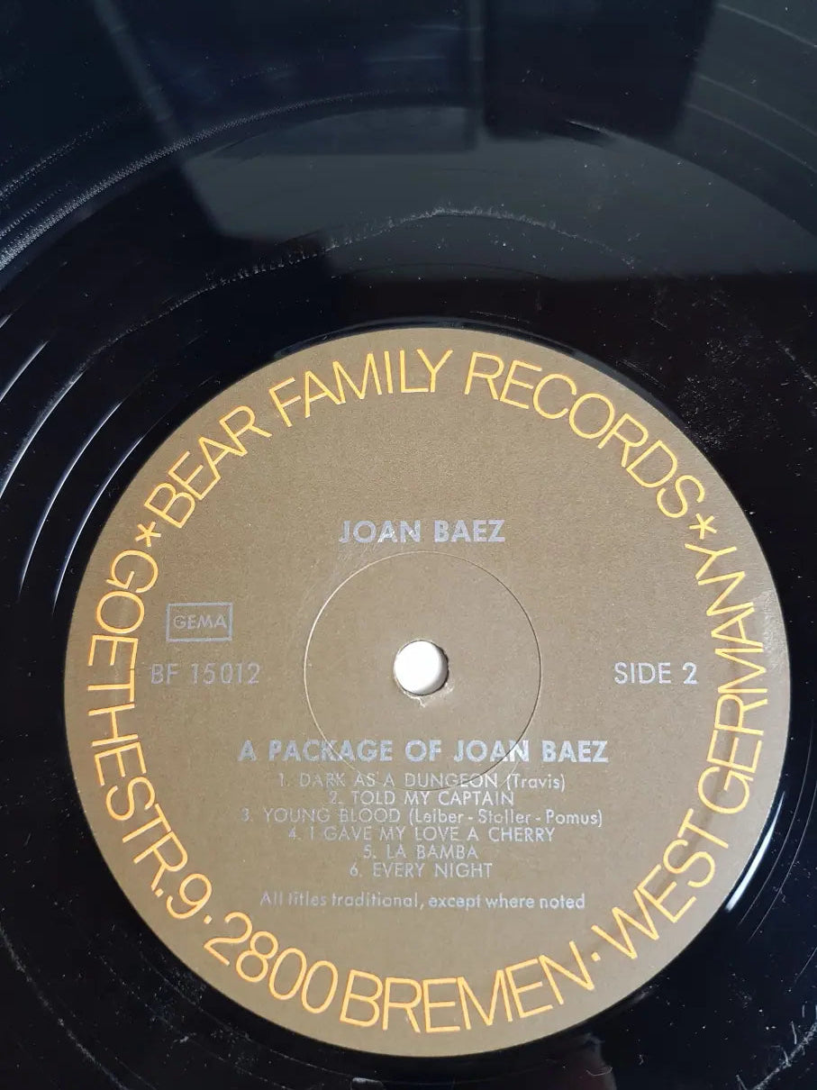 Joan Baez – A Package Of Joan Baez