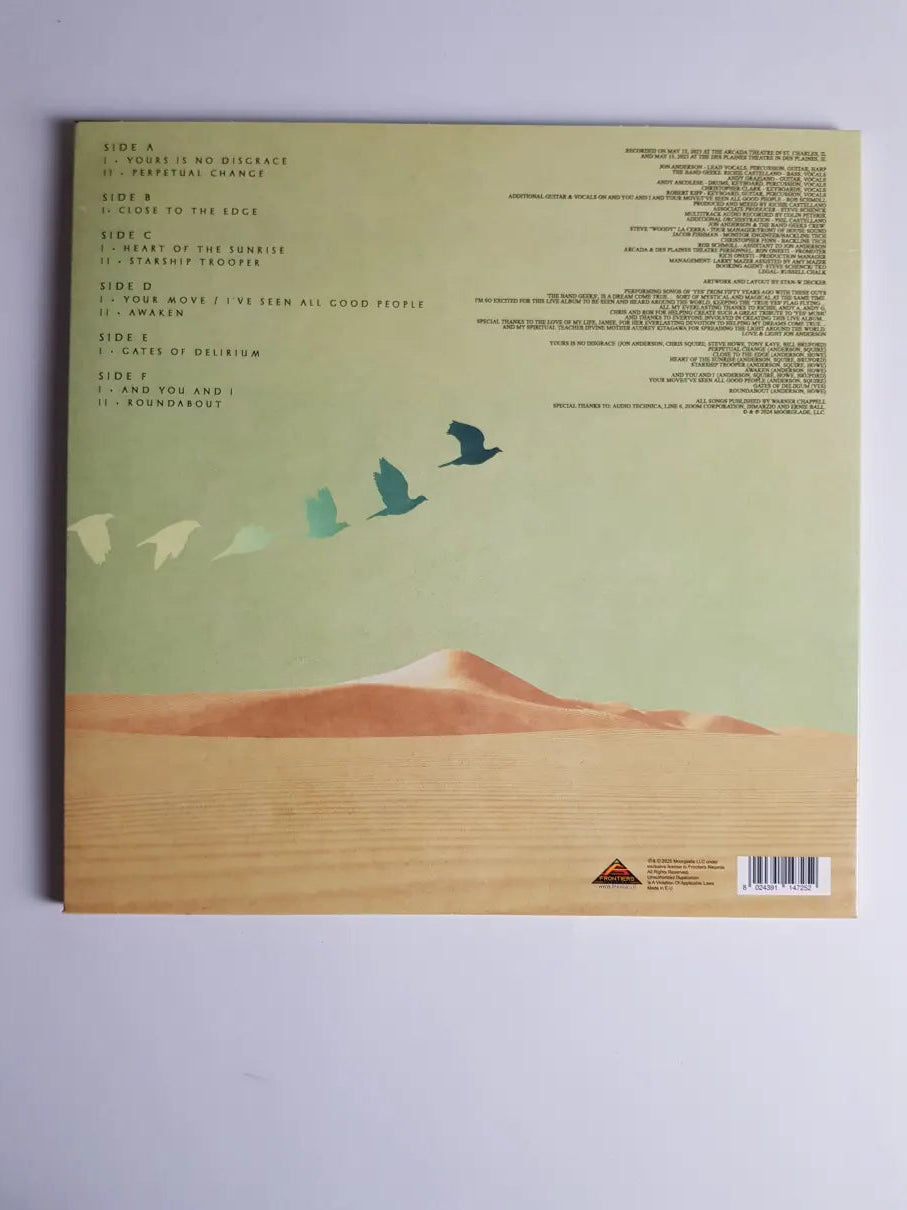 Jon Anderson & The Band Geeks – Live - Perpetual Change