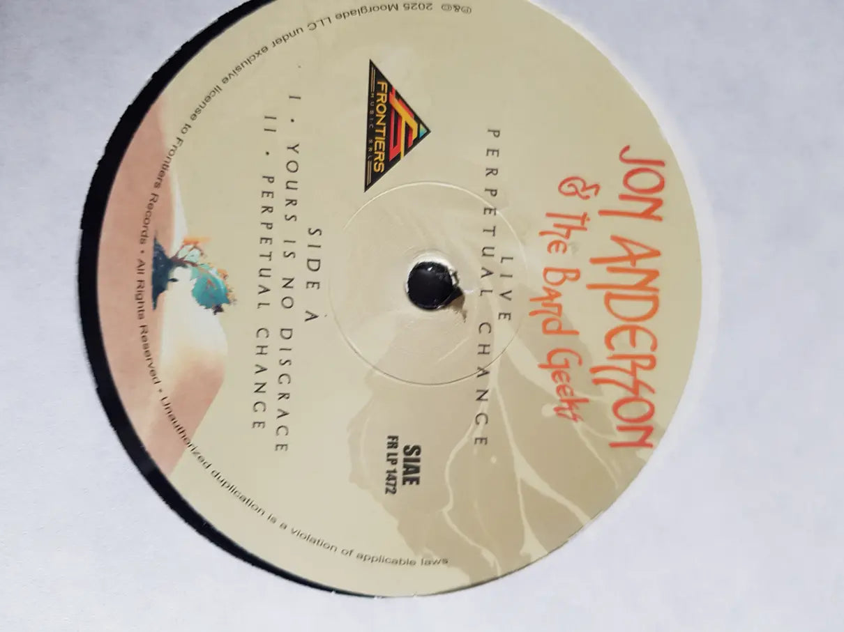 Jon Anderson & The Band Geeks – Live - Perpetual Change