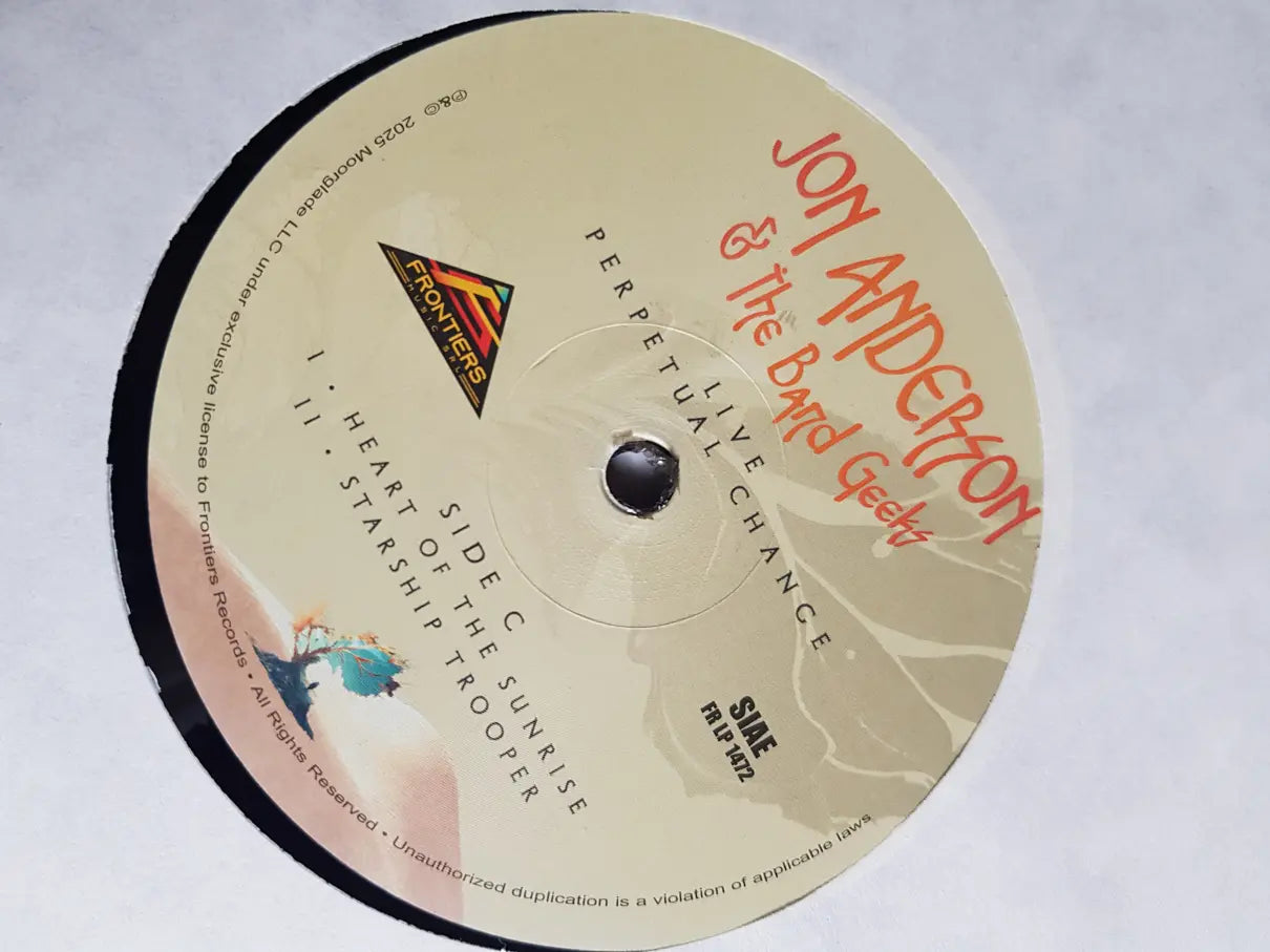 Jon Anderson & The Band Geeks – Live - Perpetual Change