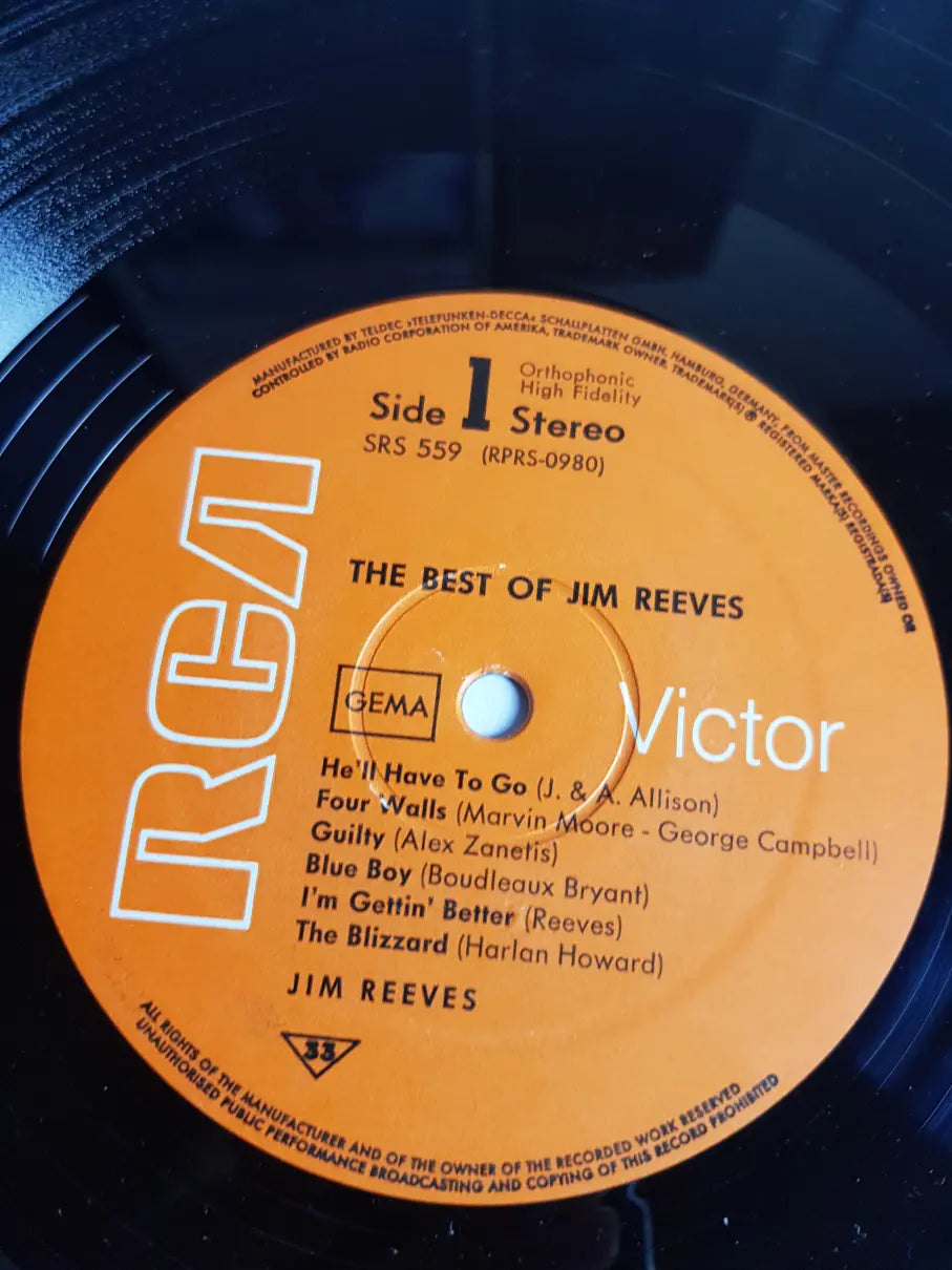 Jim Reeves – The Best Of Jim Reeves