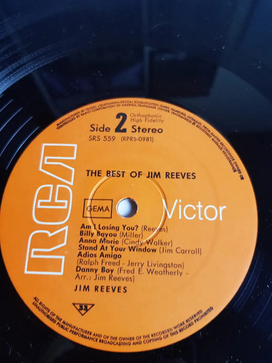 Jim Reeves – The Best Of Jim Reeves