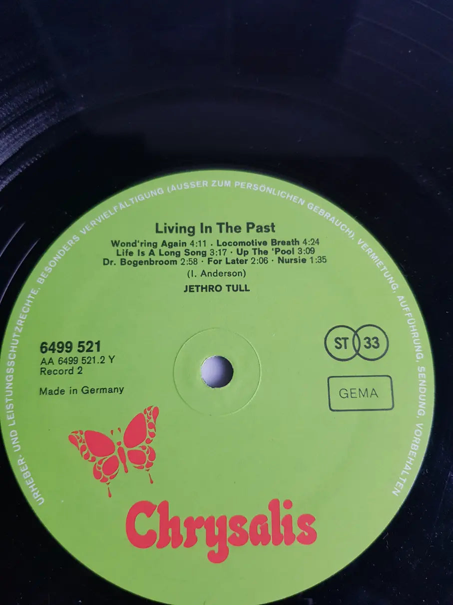 Jethro Tull – Living In The Past