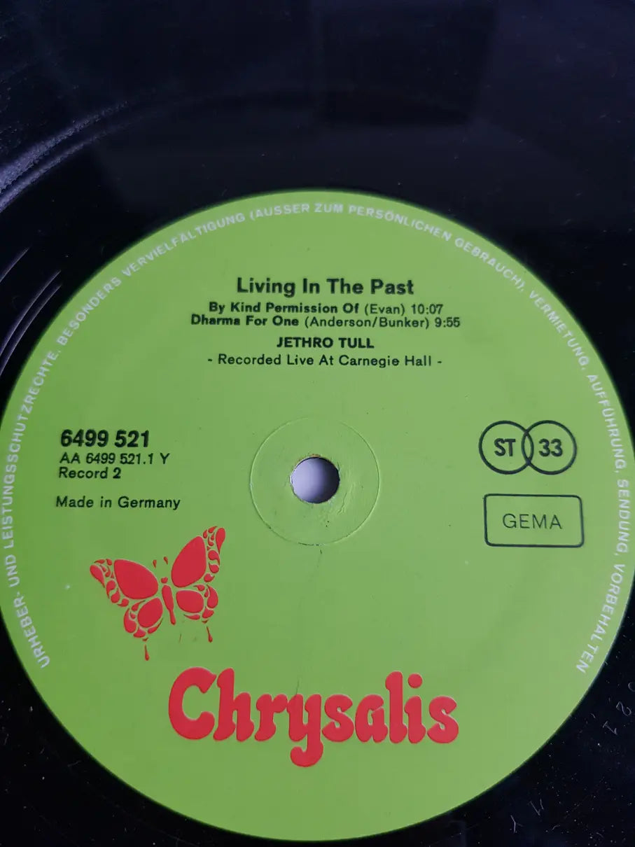 Jethro Tull – Living In The Past