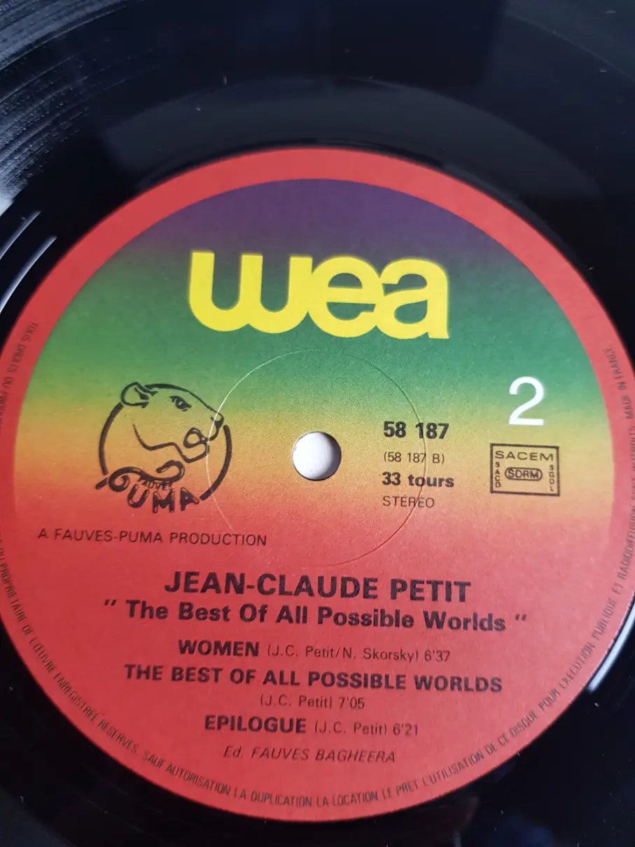 Jean Claude Petit – The Best Of All Possible Worlds