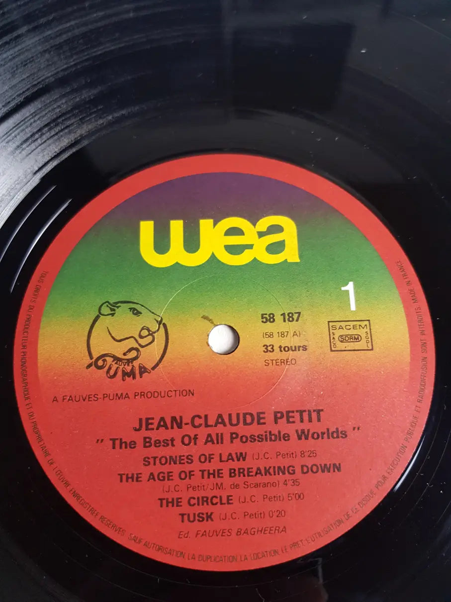 Jean Claude Petit – The Best Of All Possible Worlds