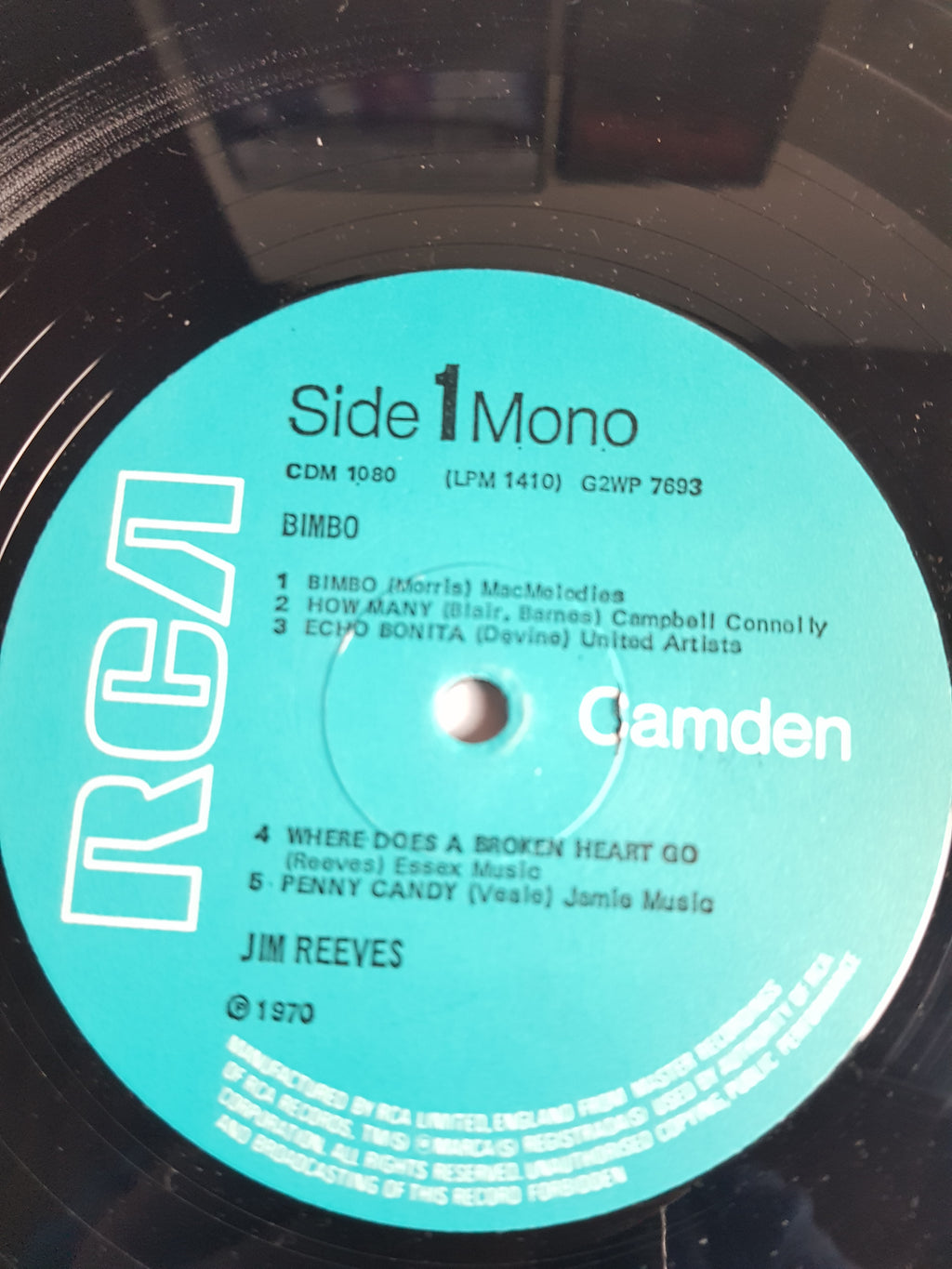 Jim Reeves – Bimbo