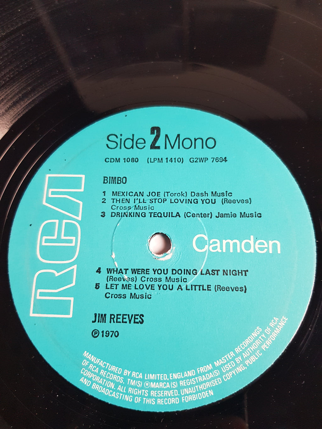 Jim Reeves – Bimbo