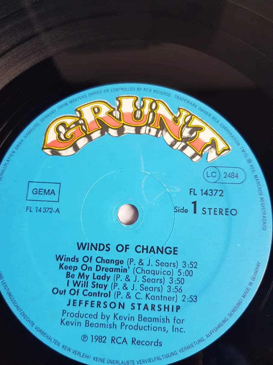 Jefferson Starship – Winds Of Change