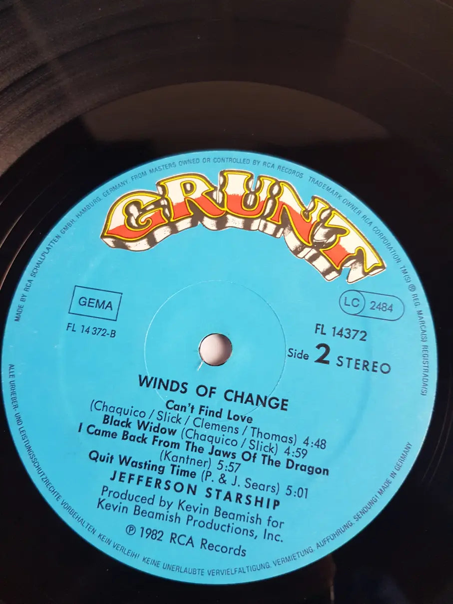 Jefferson Starship – Winds Of Change