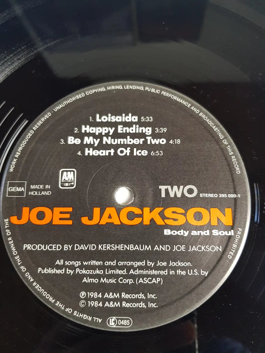 Joe Jackson – Body And Soul
