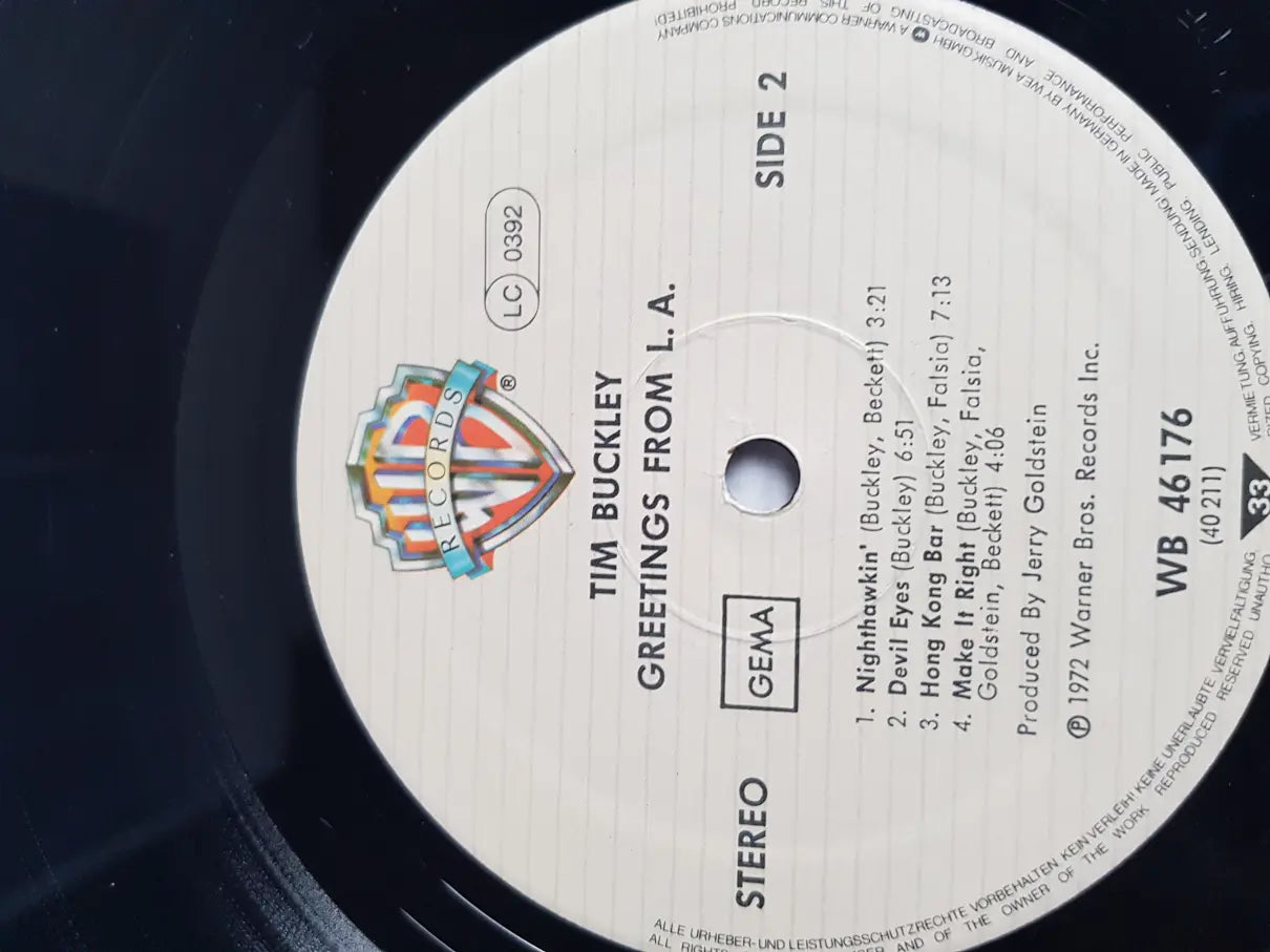 Tim Buckley – Greetings From L.A.