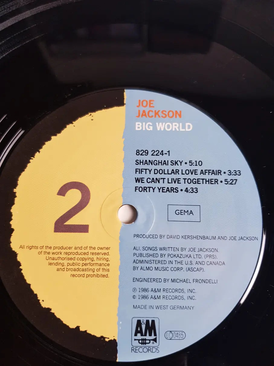Joe Jackson – Big World