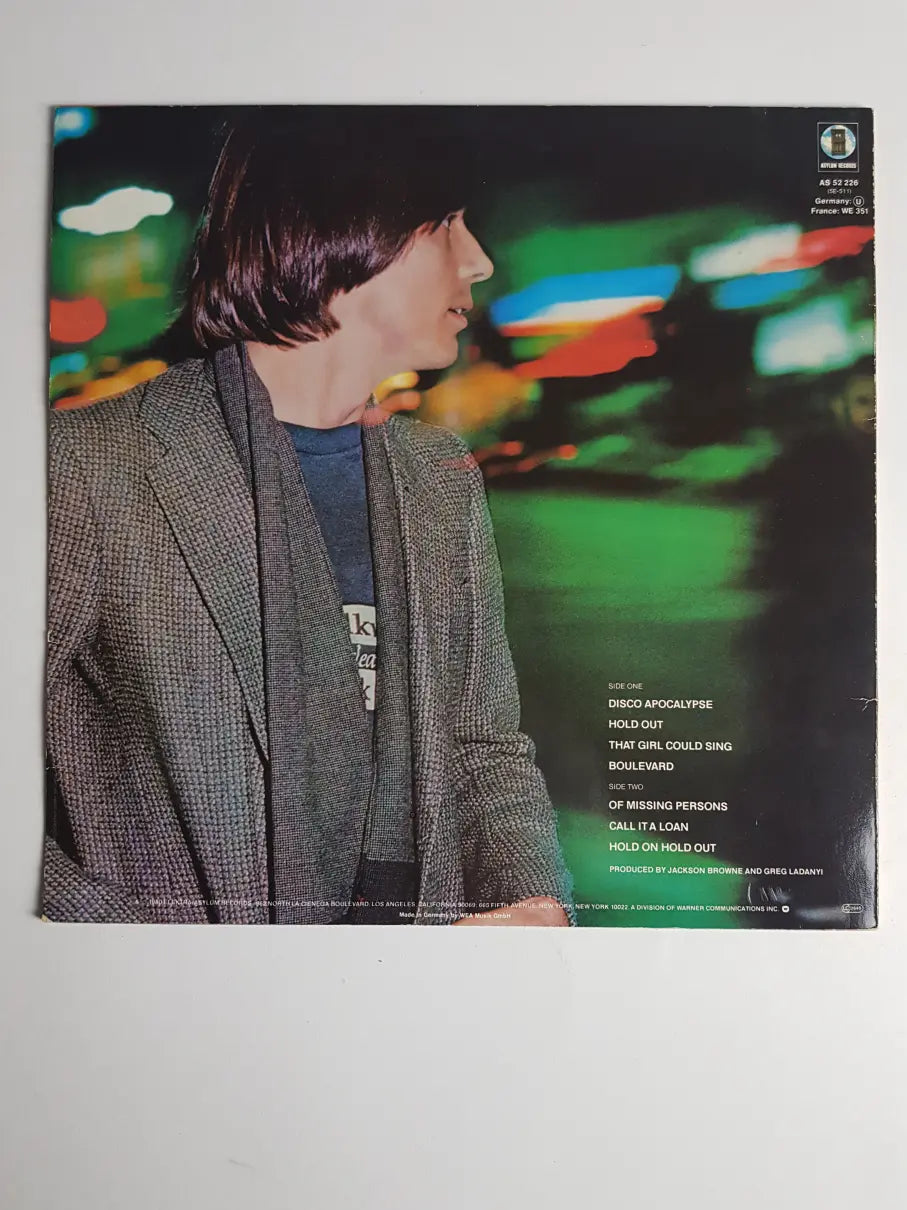 Jackson Browne – Hold Out