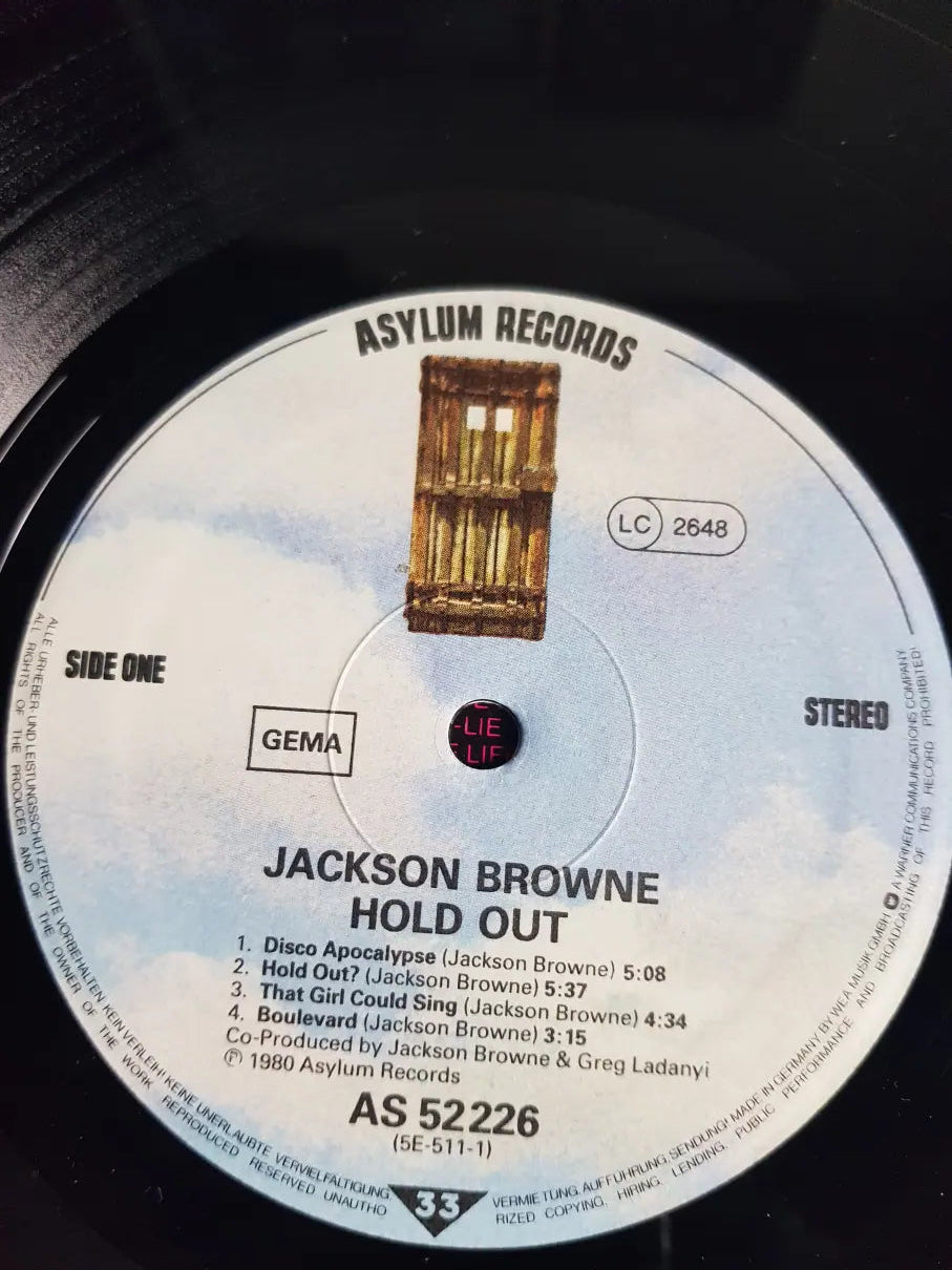 Jackson Browne – Hold Out