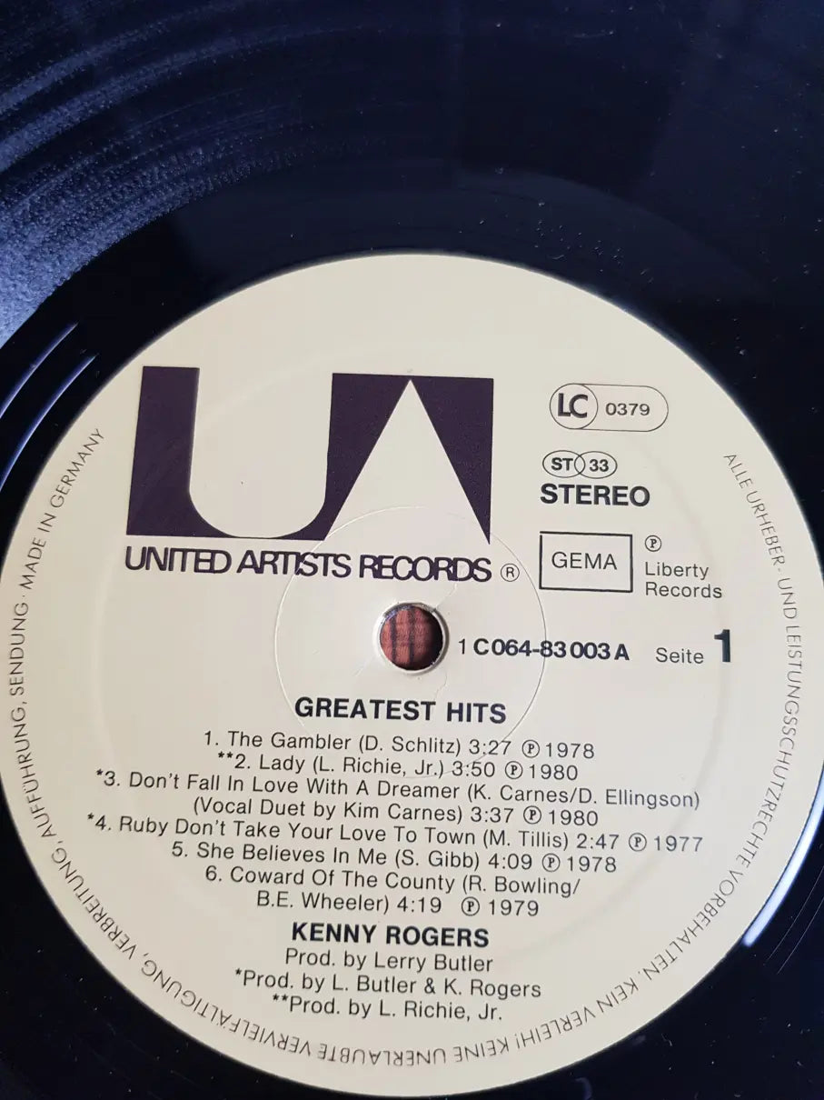 Kenny Rogers – Greatest Hits