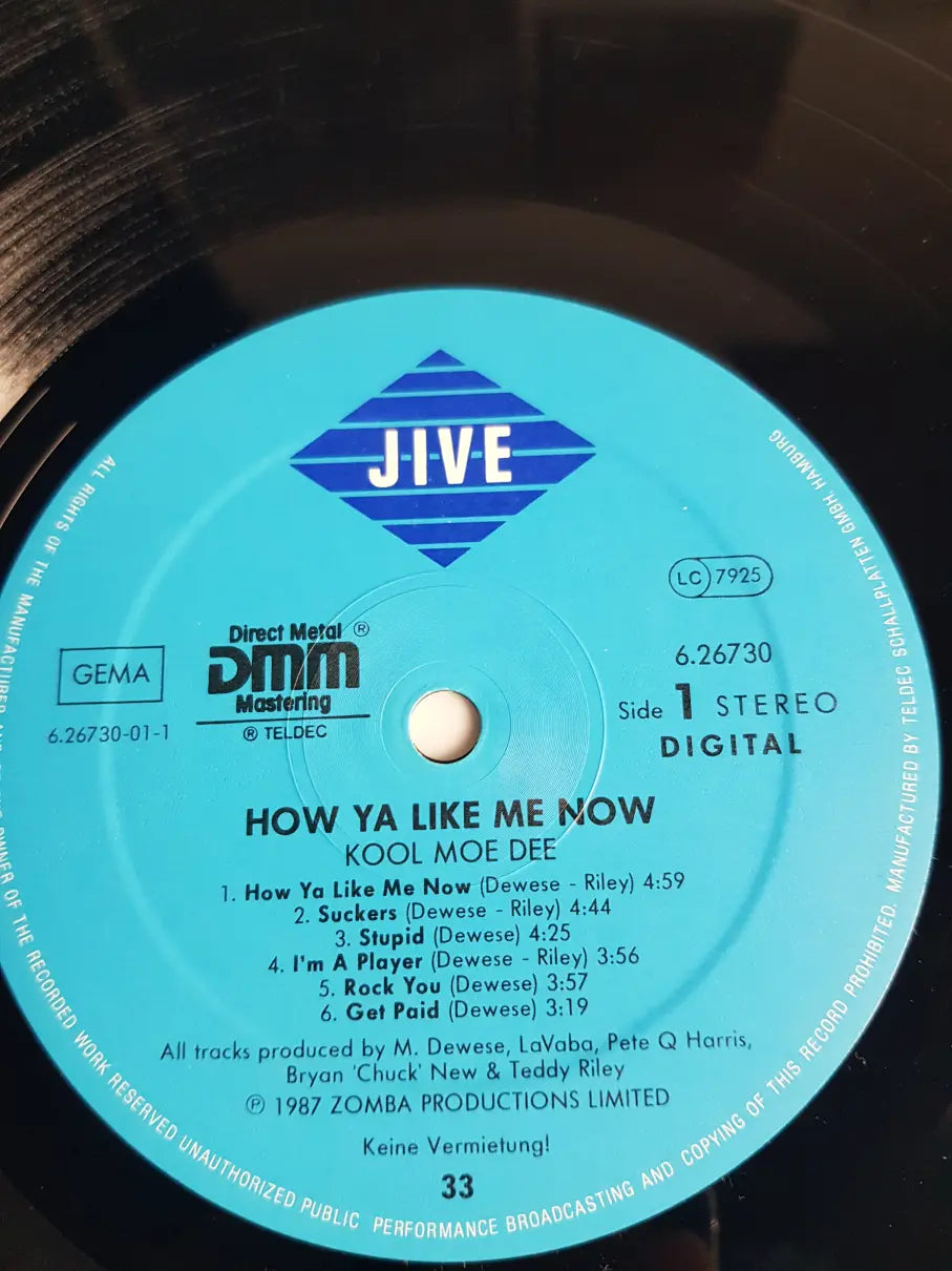 Kool Moe Dee – How Ya Like Me Now