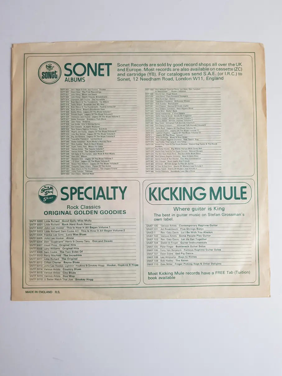 Leo Kottke – 6 & 12 String Guitar