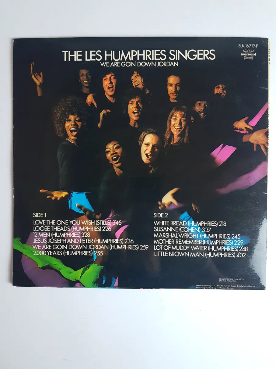 The Les Humphries Singers – We Are Goin' Down Jordan