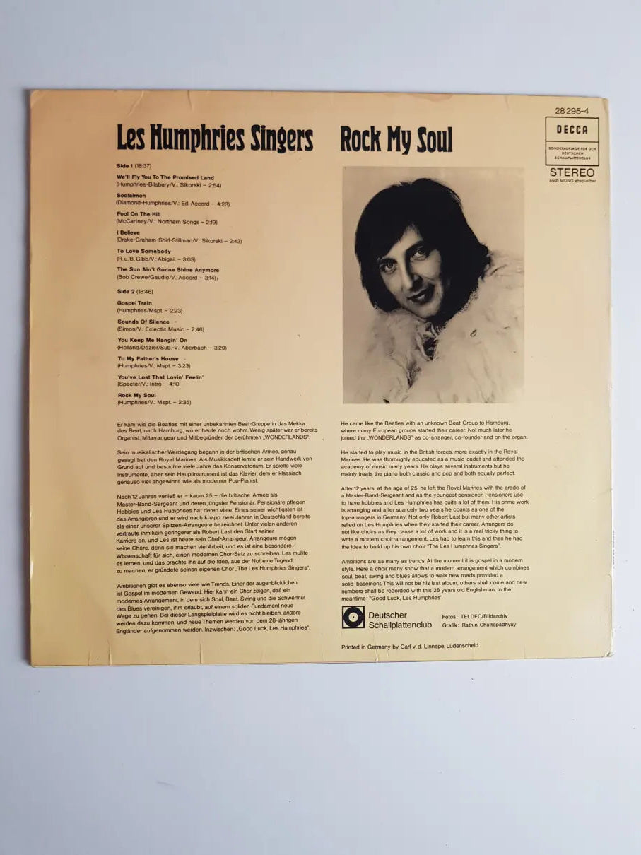 Les Humphries Singers – Rock My Soul