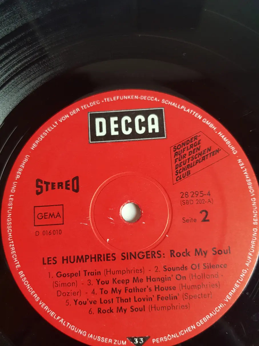 Les Humphries Singers – Rock My Soul
