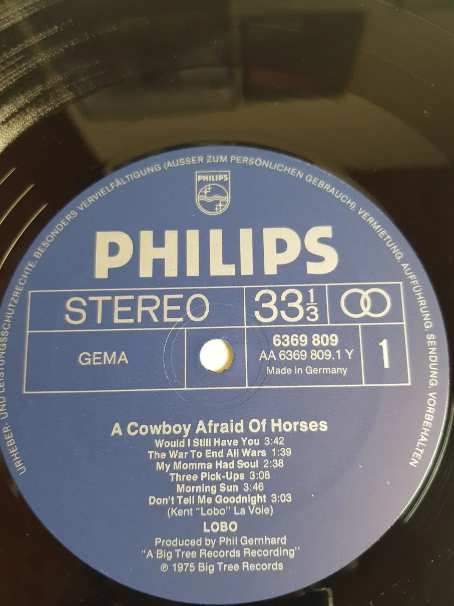 Lobo  – A Cowboy Afraid Of Horses