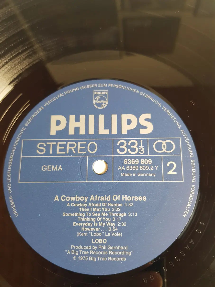 Lobo  – A Cowboy Afraid Of Horses