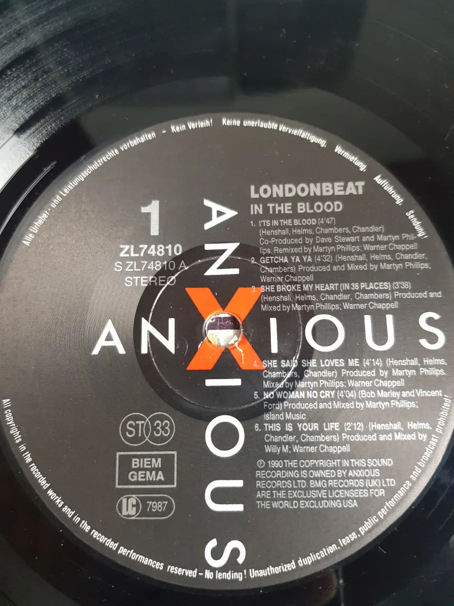 Londonbeat – In The Blood