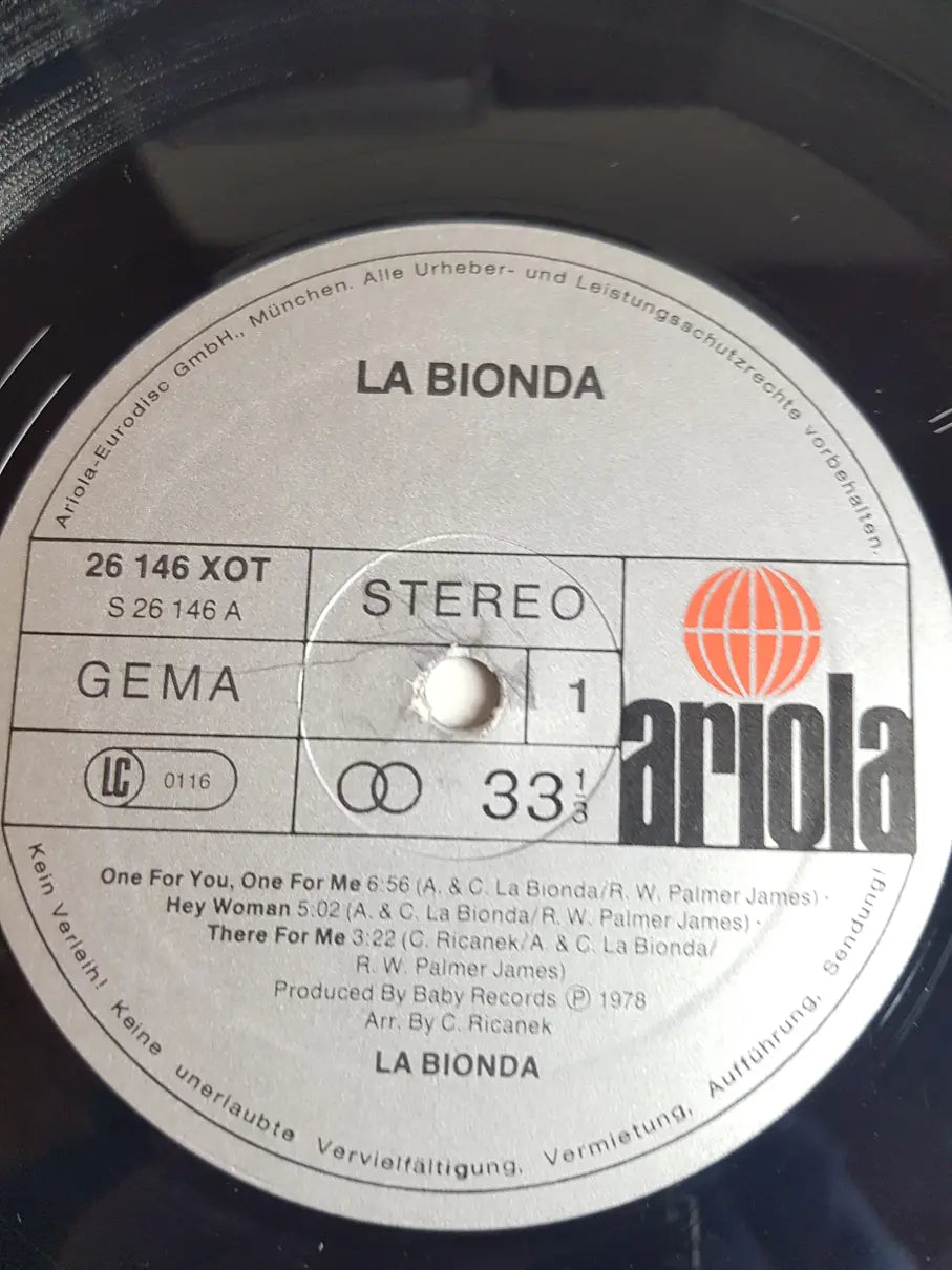 La Bionda – La Bionda