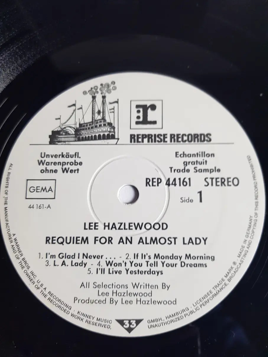 Lee Hazlewood – Requiem For An Almost Lady