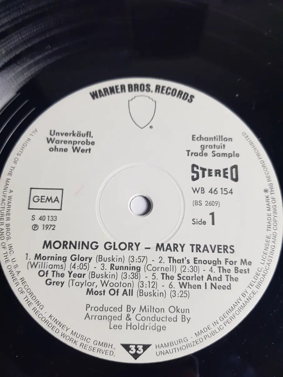 Mary Travers – Morning Glory