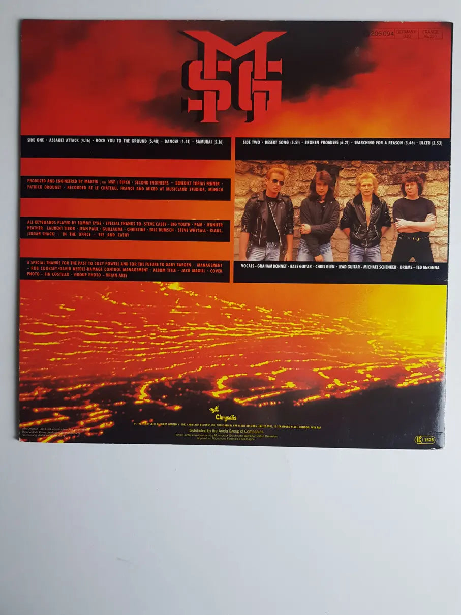 The Michael Schenker Group – Assault Attack