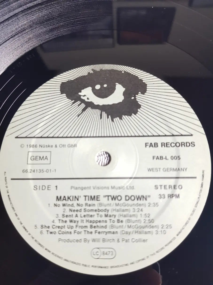 Makin' Time – Two Down