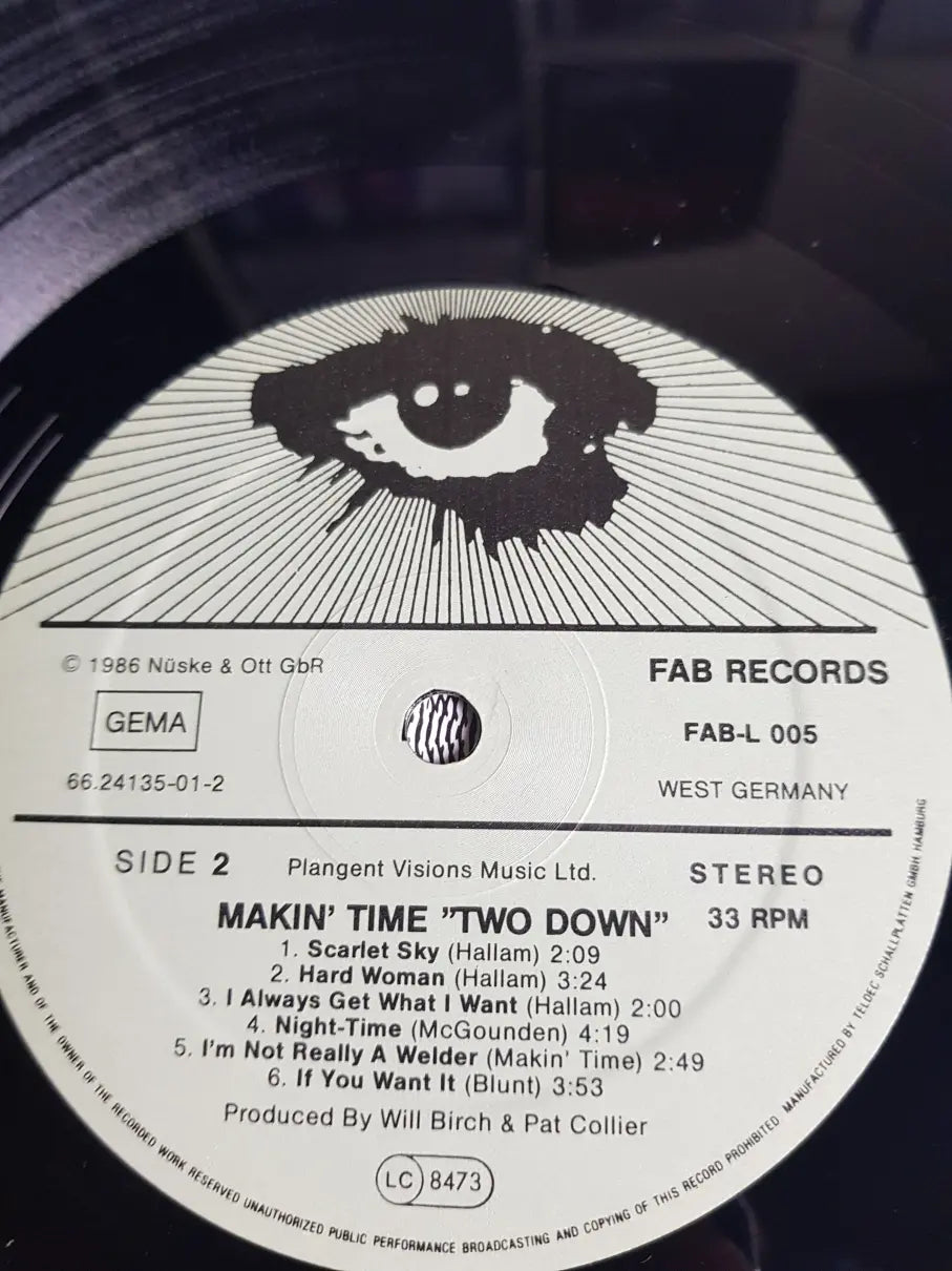Makin' Time – Two Down