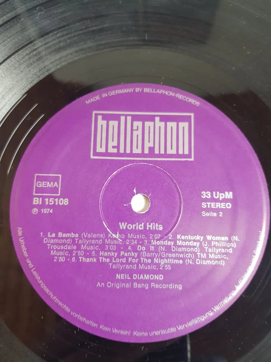 Neil Diamond – World Hits