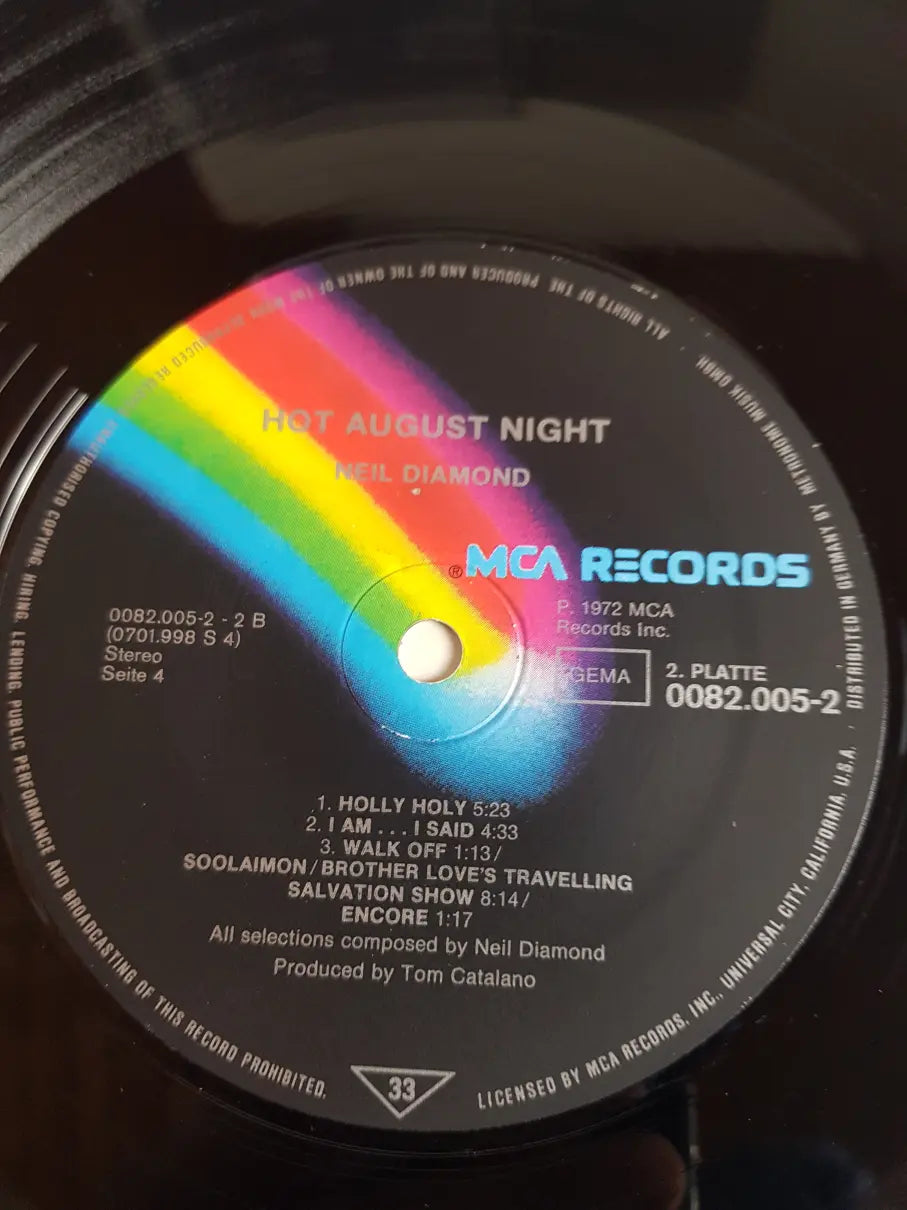 Neil Diamond – Hot August Night