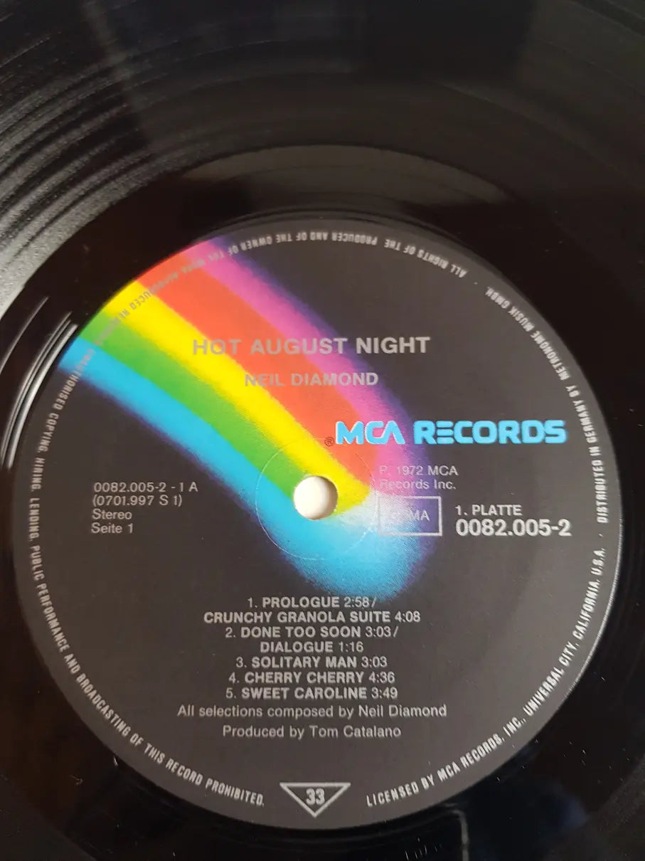 Neil Diamond – Hot August Night