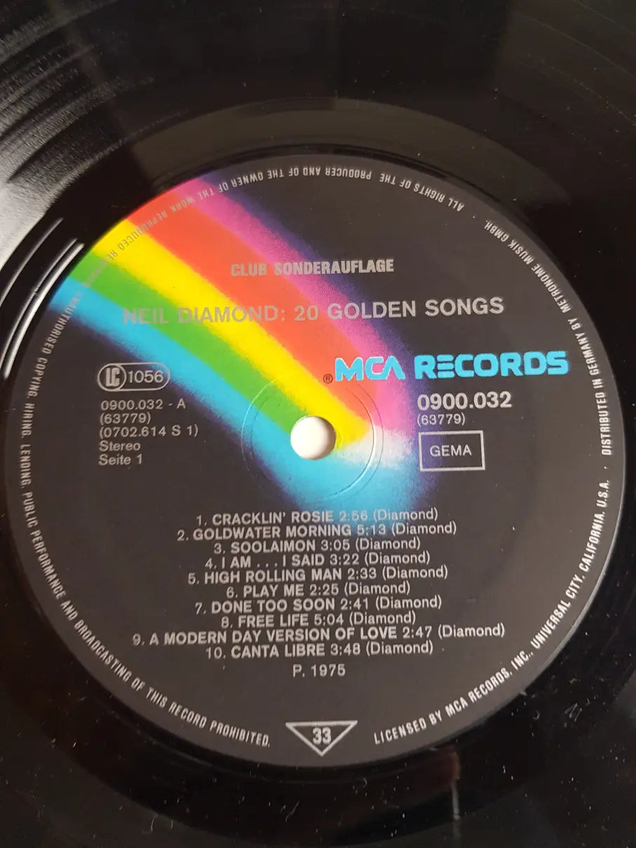 Neil Diamond – 20 Golden Songs