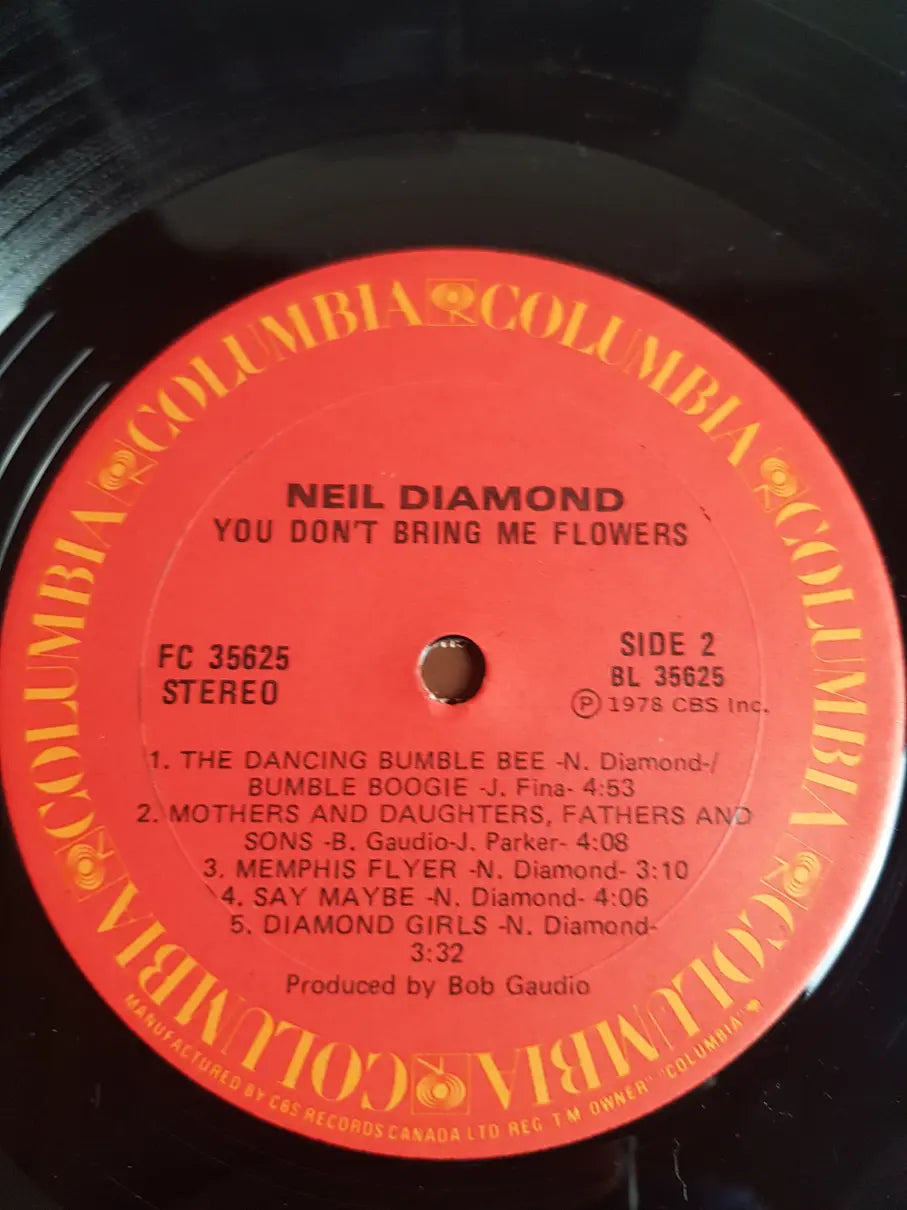 Neil Diamond – You Don't Bring Me Flowers