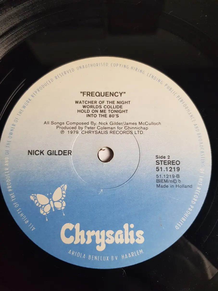 Nick Gilder – Frequency