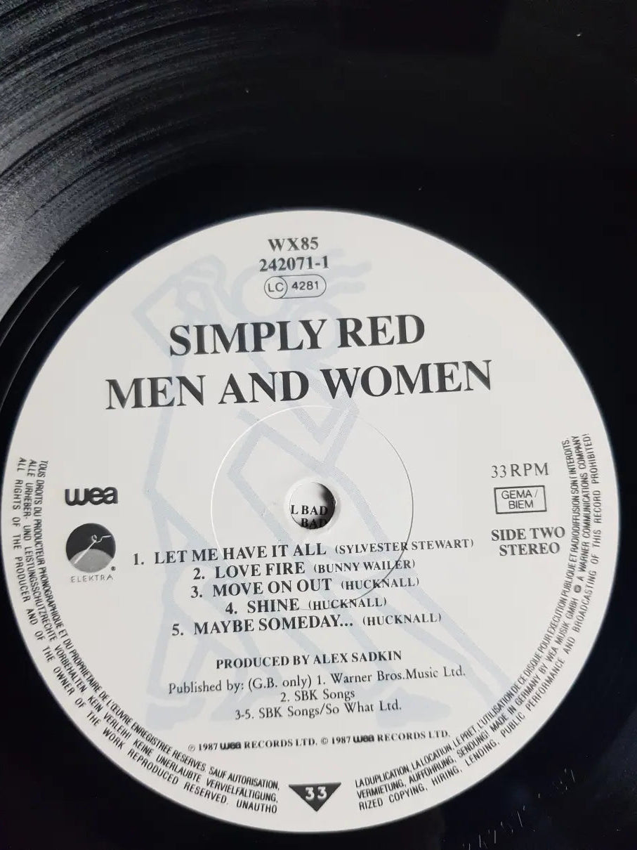 Simply Red – Men And Women