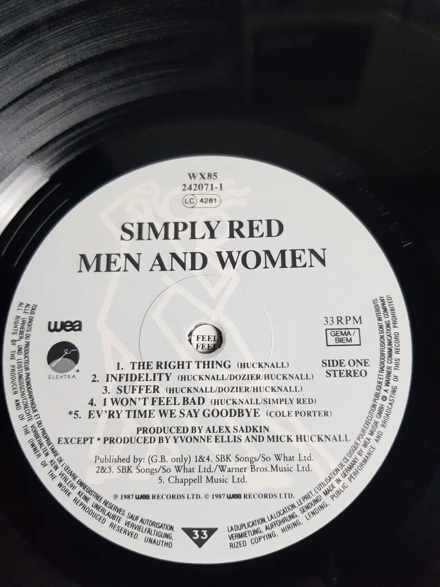 Simply Red – Men And Women