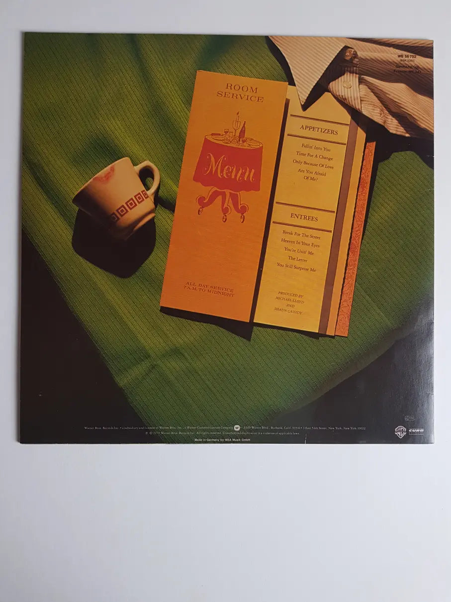 Shaun Cassidy – Room Service