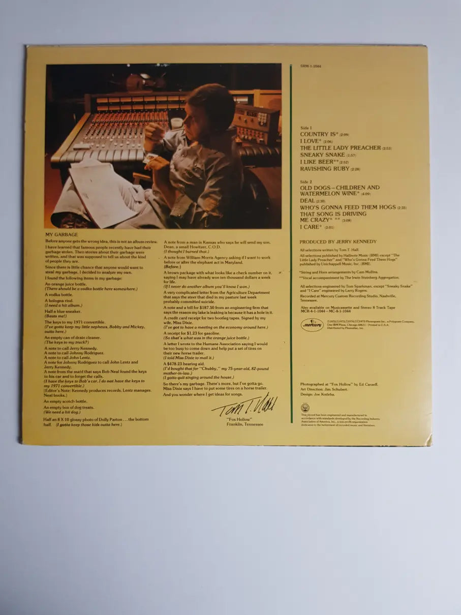 Tom T. Hall – Greatest Hits, Vol. 2