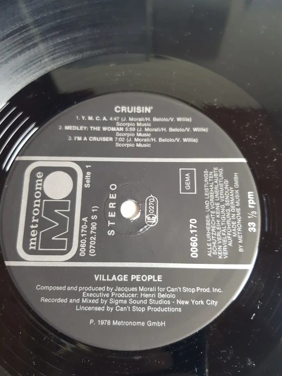 Village People – Cruisin'