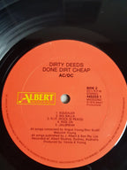 AC/DC ‎– Dirty Deeds Done Dirt Cheap