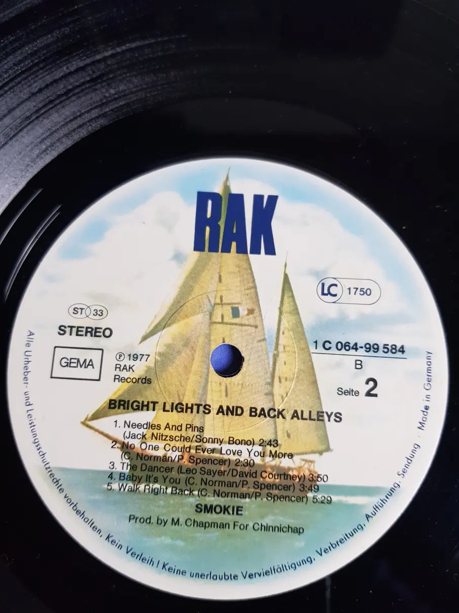 Smokie – Bright Lights & Back Alleys